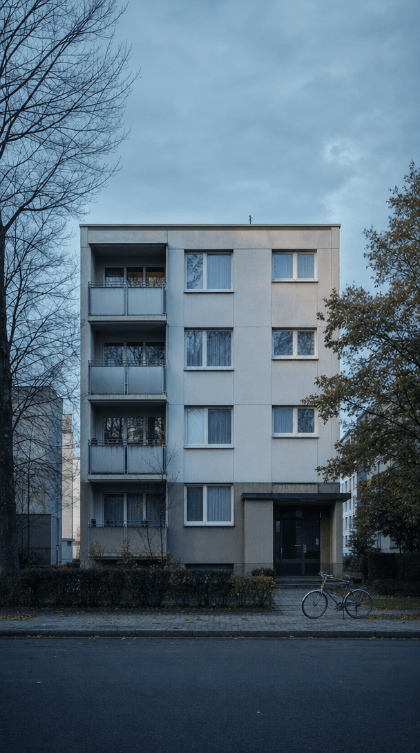 Quiet Buildings — minimalist architectural AI art from Series 03